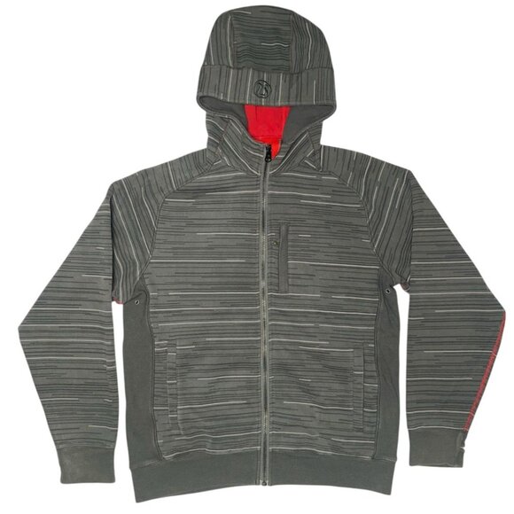 Lululemon Men's Grey and Black Hoodie - Picture 1 of 6